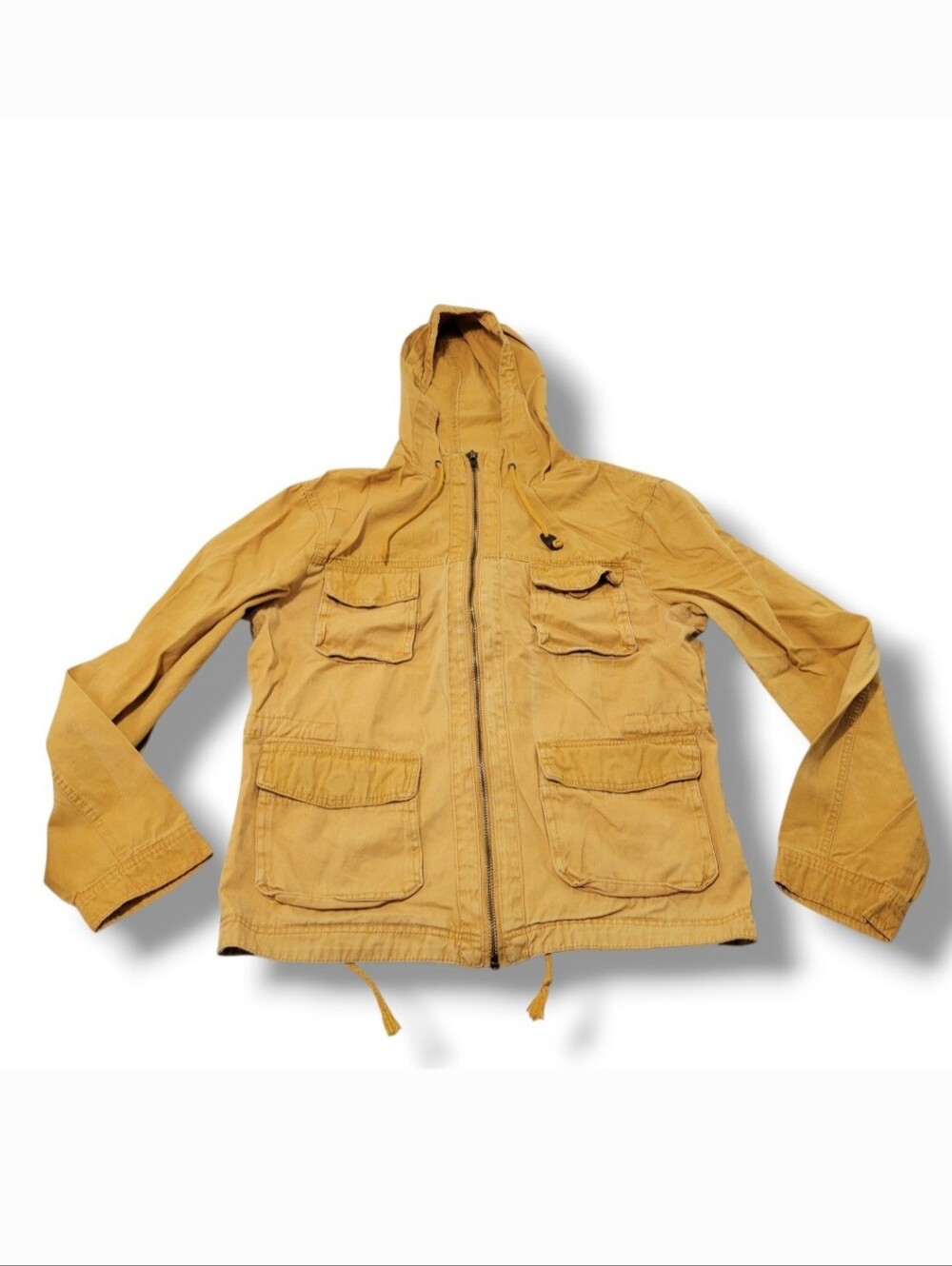 Aeropostale Jacket Size Large L Aéropostale Utility Field Jacket Full Zip Hooded